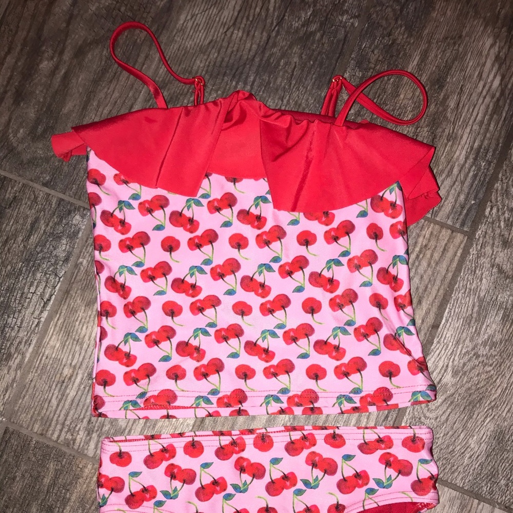 Girls’ Cherry Tankini